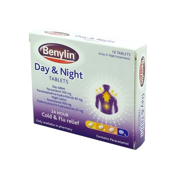 Benylin Day & Night tablets