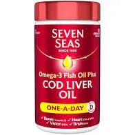 Seven Seas Omega-3 Fish Oil Plus Cod Liver Oil
