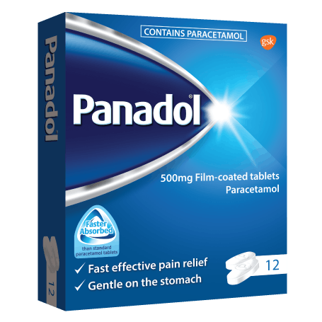 Panadol 500mg Film coated Tablets 24