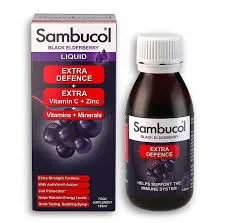 Sambucol Black Elderberry liguid Extra Defence