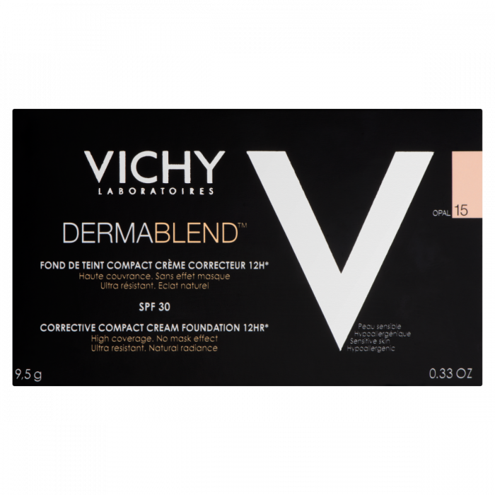Vichy Dermablend Corrective Compact Cream Foundation 12 HR SPF 30 - 15 Opal