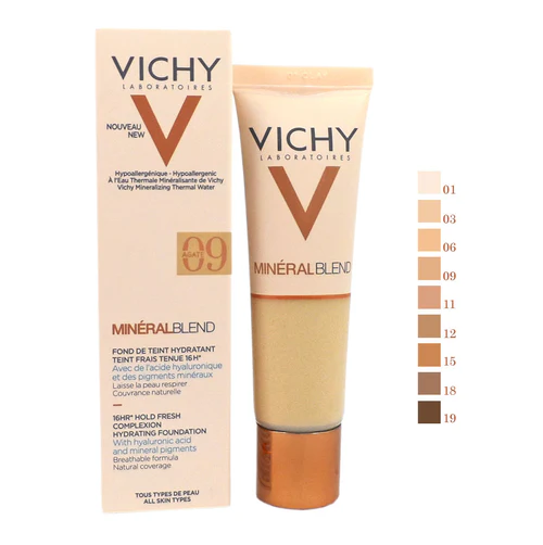 Vichy Mineral Blend Hydrating Foundation Shade 09 Agate